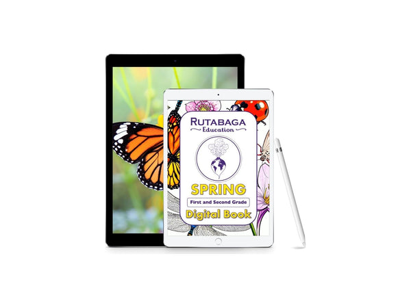 First and Second Grade Spring Digital Book