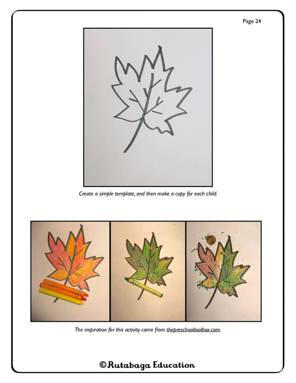 Pre-K/Kindergarten Fall Digital Book